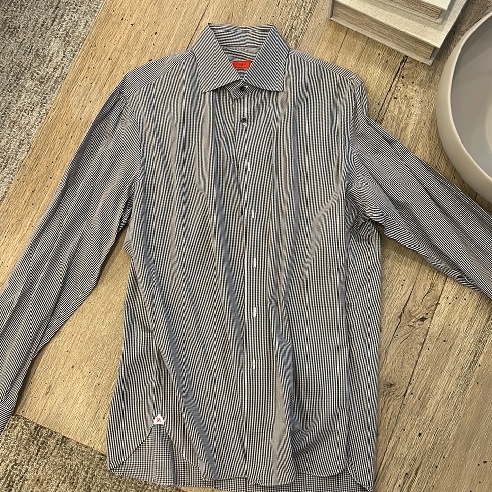 18/45 isaia button down